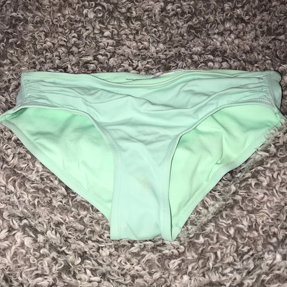 2/$10 Victoria secret mint green swimsuit bottoms